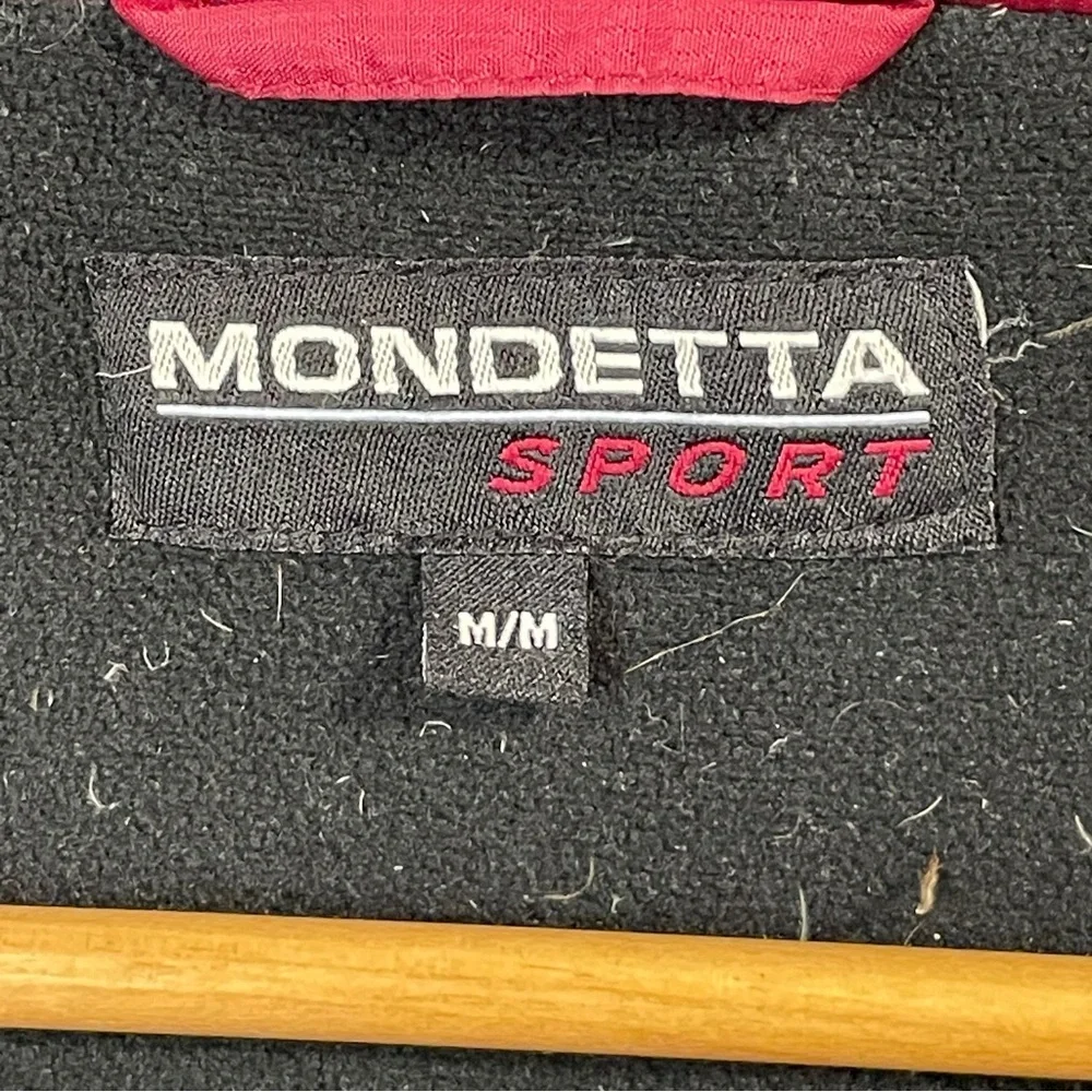 Mondetta Sport Puffer Vest Women’s Medium Maroon Quilted Down Fill Fleece Liner - Picture 9 of 13